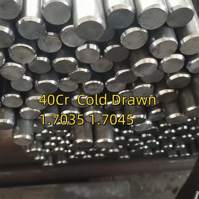 40Cr الفولاذ المواصفات Φ20x2500mm الفولاذ سبيكة سحب البارد 1.7035/1.7045 ل CNC الدقة الآلية